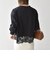 《予約》SHIPS any:〈洗濯機可能〉ジップ レース ヘム ロングスリーブ TEE