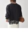 《予約》SHIPS any:〈洗濯機可能〉ジップ レース ヘム ロングスリーブ TEE