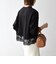 《予約》SHIPS any:〈洗濯機可能〉ジップ レース ヘム ロングスリーブ TEE