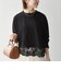 《予約》SHIPS any:〈洗濯機可能〉ジップ レース ヘム ロングスリーブ TEE