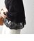 《予約》SHIPS any:〈洗濯機可能〉ジップ レース ヘム ロングスリーブ TEE