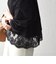 《予約》SHIPS any:〈洗濯機可能〉ジップ レース ヘム ロングスリーブ TEE