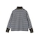 SHIPS Primary Navy Label: マルチボーダー ジップアップ プルオーバー