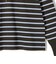 SHIPS Primary Navy Label: マルチボーダー ジップアップ プルオーバー