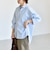 《予約》quaranciel:〈UVカット/洗濯機可能〉UNITO plus レギュラーカラー ルーズ シャツ