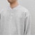 SHIPS any:〈洗濯機可能〉フクレ ジャカード リラックス ヘンリーネックTシャツ(ロンT)◆