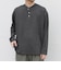 SHIPS any:〈洗濯機可能〉フクレ ジャカード リラックス ヘンリーネックTシャツ(ロンT)◆