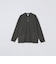 SHIPS any:〈洗濯機可能〉フクレ ジャカード リラックス ヘンリーネックTシャツ(ロンT)◆