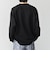SHIPS any:〈洗濯機可能〉フクレ ジャカード リラックス ヘンリーネックTシャツ(ロンT)◆