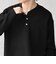 SHIPS any:〈洗濯機可能〉フクレ ジャカード リラックス ヘンリーネックTシャツ(ロンT)◆