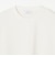 SHIPS any:〈洗濯機可能〉ワッフル ワンポイント クルーネック Tシャツ(ロンT)◆
