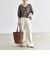 《予約》quaranciel:〈手洗い可能〉カシミヤ ミックス Vネック ドロスト カーディガン
