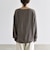《予約》quaranciel:〈手洗い可能〉カシミヤ ミックス Vネック ドロスト カーディガン