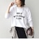 《予約》SHIPS Colors:〈手洗い可能〉26AW フロッキー ロゴ TEE（ロンT）◆