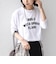 《予約》SHIPS Colors:〈手洗い可能〉26AW フロッキー ロゴ TEE（ロンT）◆