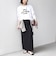 《予約》SHIPS Colors:〈手洗い可能〉26AW フロッキー ロゴ TEE（ロンT）◆