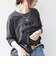 《予約》SHIPS Colors:〈手洗い可能〉26AW フロッキー ロゴ TEE（ロンT）◆