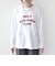 《予約》SHIPS Colors:〈手洗い可能〉26AW フロッキー ロゴ TEE（ロンT）◆