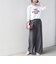 《予約》SHIPS Colors:〈手洗い可能〉26AW フロッキー ロゴ TEE（ロンT）◆