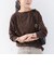 《予約》【WEB限定】〈ネックが選べる〉オーガニックコットン バリエーション ネック ロングスリーブ TEE