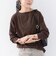 《予約》【WEB限定】〈ネックが選べる〉オーガニックコットン バリエーション ネック ロングスリーブ TEE