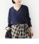 《予約》【WEB限定】〈ネックが選べる〉オーガニックコットン バリエーション ネック ロングスリーブ TEE