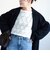 《一部予約》【WEB限定】フラワー レース ニードルパンチ ロング スリーブ プルオーバー