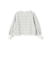 《予約》【WEB限定】フラワー レース ニードルパンチ ロング スリーブ プルオーバー