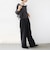 《予約》【WEB限定】〈手洗い可能〉レース ビッグ カラー ニット カーディガン