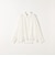 【WEB限定】〈手洗い可能〉シアー ドット レギュラーカラー ギャザー シャツ