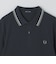 FRED PERRY: M3636  TW/TIPPED LONG SLEEVE