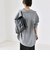 《予約》quaranciel:〈洗濯機可能〉ウールライク Vネック スキッパー シャツ & ワイド パンツ セットアップ