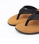 ISLAND SLIPPER x GROWN&SEWN: TONG W/OAK BLACK D