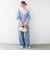 《予約》【WEB限定】〈手洗い可能〉フラワー ヨーク レース ロング スリーブ ブラウス
