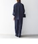 《予約》SHIPS any:〈洗濯機可能〉ウエスト ボタン 2タック セミワイド パンツ［NAVY BLUE］