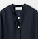 《予約》SHIPS any:〈手洗い可能〉パフ スリーブ ノーカラー ジャケット［NAVY BLUE］