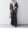 《予約》SHIPS any:〈手洗い可能〉ウールライク レース カラー ジャケット［NAVY BLUE］