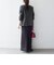 《予約》SHIPS any:〈手洗い可能〉ウールライク レース カラー ジャケット［NAVY BLUE］
