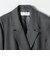 《予約》SHIPS any:〈手洗い可能〉ウールライク レース カラー ジャケット［NAVY BLUE］