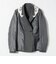 《予約》SHIPS any:〈手洗い可能〉ウールライク レース カラー ジャケット［NAVY BLUE］