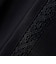 《予約》SHIPS any:〈手洗い可能〉リボン モチーフ スタンドカラー シャツ ブラウス［NAVY BLUE］