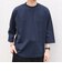 SHIPS any:〈洗濯機可能〉ピマ コットン ワンポイント 刺繍 7分袖 ポケット Tシャツ◆