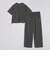 【WEB限定】〈接触冷感・吸水速乾等〉STORATECH(TM) スピンドルTシャツ＋イージーパンツ セットアップ