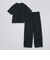 【WEB限定】〈接触冷感・吸水速乾等〉STORATECH(TM) スピンドルTシャツ＋イージーパンツ セットアップ
