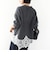《予約》【WEB限定】〈手洗い可能〉レーストリム スキッパー ポロ襟 ニット