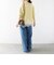 《予約》【WEB限定】〈手洗い可能〉レーストリム スキッパー ポロ襟 ニット
