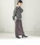 《予約》〈手洗い可能〉ウール カシミヤ 2WAY ヘンリーネック プルオーバー