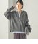 《予約》〈手洗い可能〉ウール カシミヤ 2WAY ヘンリーネック プルオーバー
