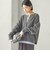 《予約》〈手洗い可能〉ウール カシミヤ 2WAY ヘンリーネック プルオーバー