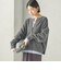 《予約》〈手洗い可能〉ウール カシミヤ 2WAY ヘンリーネック プルオーバー